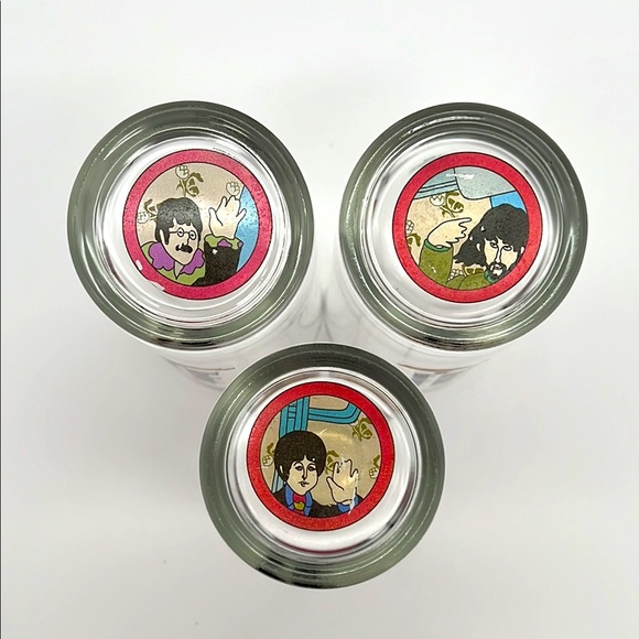 The Beatles Yellow Submarine Glasses 2010 (Set of 3) - Picture 7 of 7